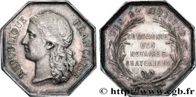 19TH CENTURY NOTARIES (SOLICITORS AND ATTORNEYS)
Type : Notaires de Châteaudun 
Date : n.d. 
Metal : silver 
Diameter : 31,5  mm
Orientation dies : 12...