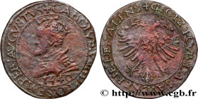 BURGUNDY (COUNTY OF)
Type : Jeton CU 28, saulnerie de Salins 
Date : 1540 
Mint name / Town : Dole 
Metal : copper 
Diameter : 28  mm
Orientation dies...