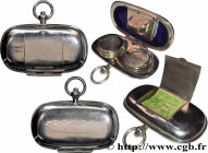 III REPUBLIC
Type : Porte-louis, compartiment à timbre 
Date : n.d. 
Metal : silver plated metal 
Diameter : 52,5  mm
Orientation dies : 12  h.
Weight...