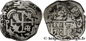 BOLIVIA
Type : 2 Reales 
Date : 1732 
Mint name / Town : Potosi 
Quantity minted : - 
Metal : silver 
Diameter : 24  mm
Orientation dies : 12  h.
Weig...