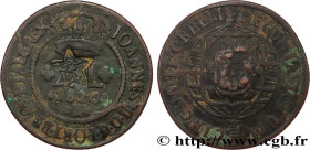 BRAZIL - EMPIRE OF BRAZIL - PETER II
Type : 40 Réis contremarqué CEARA 
Date : (1833-1834) 
Mint name / Town : Bahia 
Quantity minted : - 
Metal : cop...