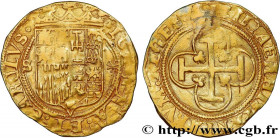 SPAIN - KINGDOM OF SPAIN - JOANNA AND CHARLES
Type : Escudo 
Date : n.d. 
Mint name / Town : Séville 
Quantity minted : - 
Metal : gold 
Diameter : 23...