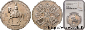 UNITED KINGDOM
Type : 5 Shillings Proof Couronnement d’Elisabeth II 
Date : 1953 
Quantity minted : 40000 
Metal : copper nickel 
Diameter : 38,61  mm...