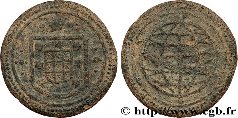 PORTUGUESE INDIA - JEAN III
Type : Bastardo 
Date : n.d. 
Mint name / Town : Mal...