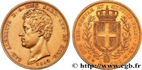 ITALY - KINGDOM OF SARDINIA - CHARLES-ALBERT
Type : 100 Lire 
Date : 1840 
Mint name / Town : Gênes 
Quantity minted : 1003 
Metal : gold 
Millesimal ...