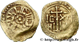 ITALY - SICILY - MESSINA - ROGER II
Type : Tari d’or 
Date : n.d. 
Mint name / Town : Messine 
Metal : gold 
Diameter : 14  mm
Weight : 0,79  g.
Rarit...