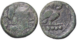 GRECHE - APULIA - Teate - Quinconcia Mont. 1119; S. Ans. 745 (AE g. 13,76)
MB+/qBB