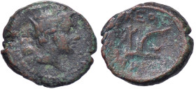 GRECHE - SICILIA - Leontini - AE 14 CNS III 18 (AE g. 2,62)
qBB