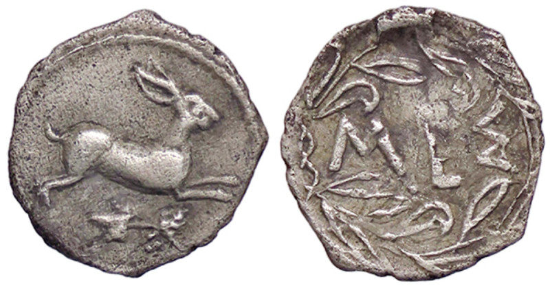 GRECHE - SICILIA - Messana - Litra (AG g. 0,63)
bel BB