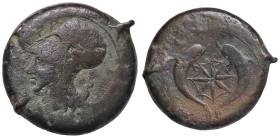 GRECHE - SICILIA - Siracusa (425-IV sec. a.C.) - Dracma Mont. 5082; S. Ans. 454 (AE g. 33,24)
qBB