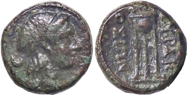 GRECHE - SICILIA - Siracusa - Agatocle (317-289 a.C.) - AE 10 Mont. 5178; S. Ans...