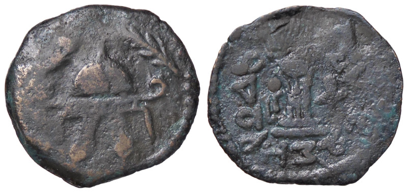 GRECHE - GIUDEA - Erode I (37-4 a.C.) - Prutah Sear 5523; Hendin 1169 R (AE g. 5...
