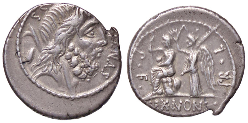 ROMANE REPUBBLICANE - NONIA - M. Nonius Sufenas (59 a.C.) - Denario B. 1; Cr. 42...