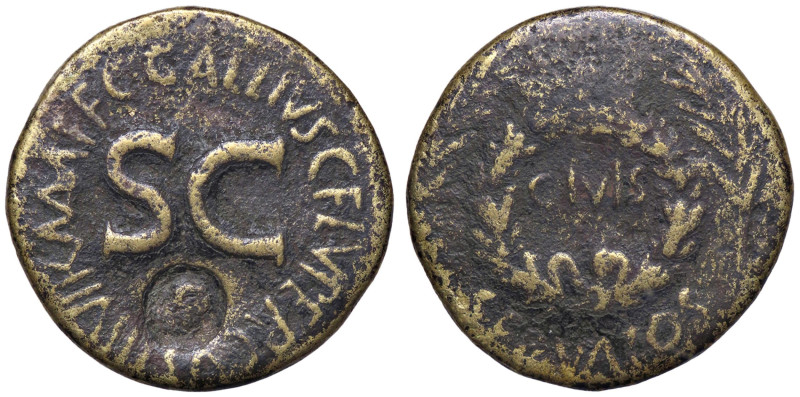 ROMANE IMPERIALI - Augusto (27 a.C.-14 d.C.) - Sesterzio C. 434 (AE g. 21,58) Co...