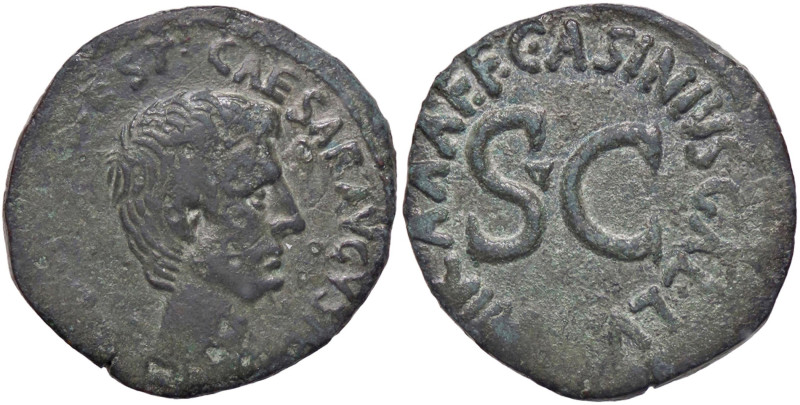 ROMANE IMPERIALI - Augusto (27 a.C.-14 d.C.) - Asse C. 369 (AE g. 11,55)
BB+