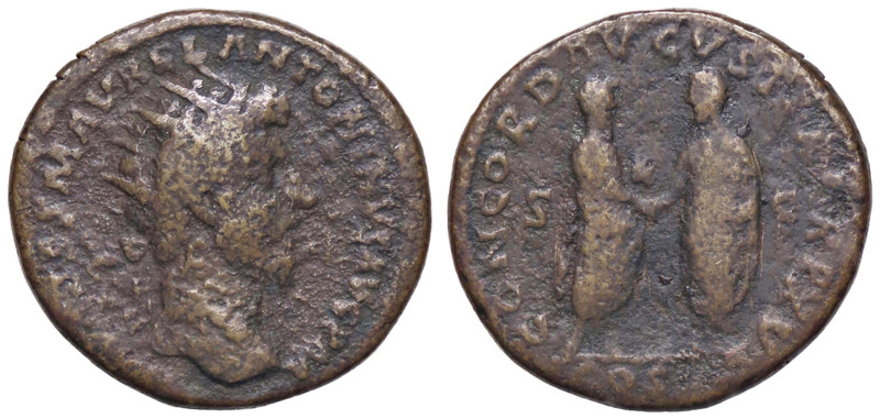 ROMANE IMPERIALI - Marco Aurelio (161-180) - Dupondio C. 58 (AE g. 11,54)
megli...