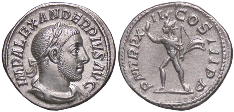 ROMANE IMPERIALI - Alessandro Severo (222-235) - Denario C. 440; RIC 120 (AG g. ...