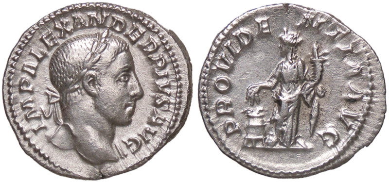 ROMANE IMPERIALI - Alessandro Severo (222-235) - Denario C. 501; RIC 250 (AG g. ...