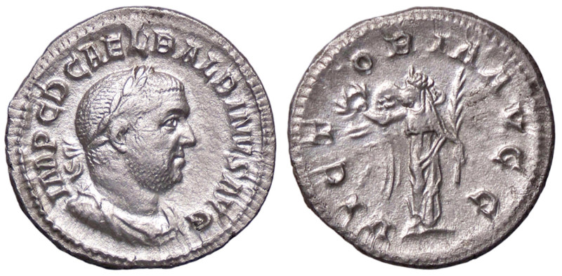 ROMANE IMPERIALI - Balbino (238) - Denario C. 27 (AG g. 2,54)
qSPL