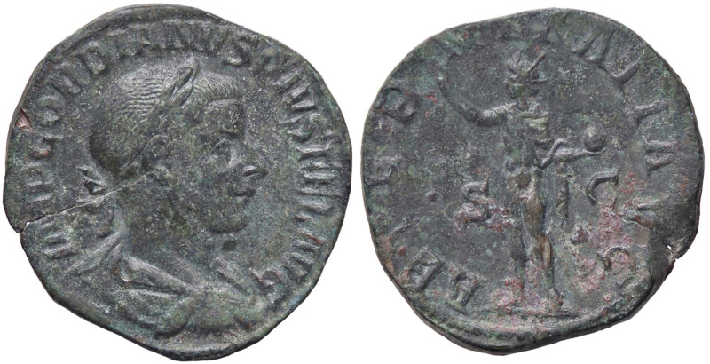 ROMANE IMPERIALI - Gordiano III (238-244) - Sesterzio C. 43; RIC 297 (AE g. 16,4...