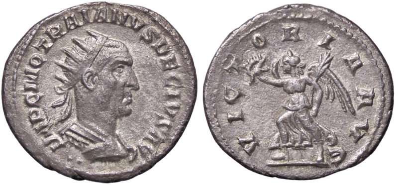 ROMANE IMPERIALI - Traiano Decio (249-251) - Antoniniano RIC 29a (AG g. 4)
BB+