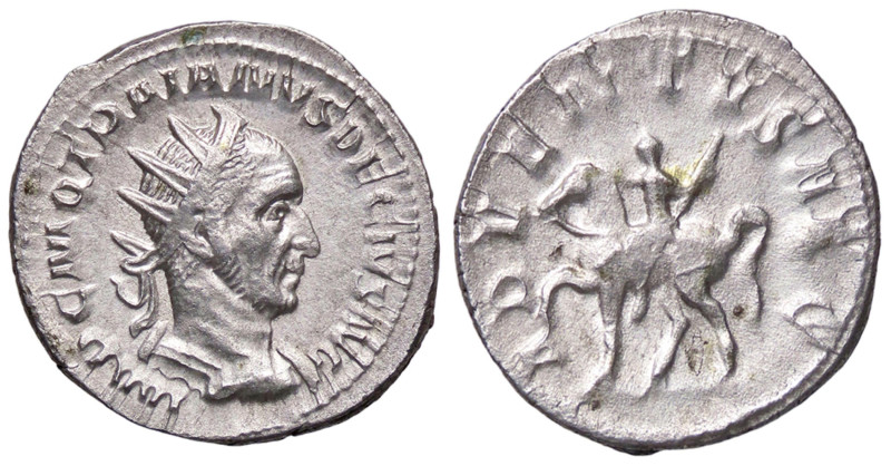 ROMANE IMPERIALI - Traiano Decio (249-251) - Antoniniano C. 4; RIC 11b (AG g. 3,...