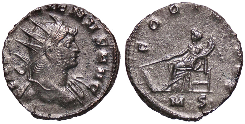 ROMANE IMPERIALI - Gallieno (253-268) - Antoniniano C. 261; RIC 483 (MI g. 2,83)...