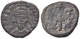 BIZANTINE - Costante II (641-668) - Mezzo follis (Cartagine) Sear 1060 (AE g. 4,87)
qBB