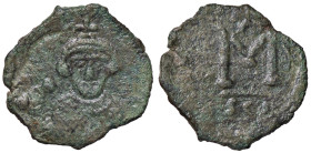 BIZANTINE - Leonzio (695-698) - Follis Sear 1343/4 (AE g. 3,63)
qBB
