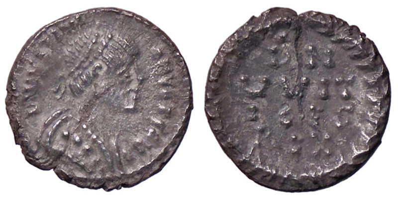 BARBARICHE - OSTROGOTI - Vitige (536-540) - Mezza siliqua (a nome di Giustiniano...