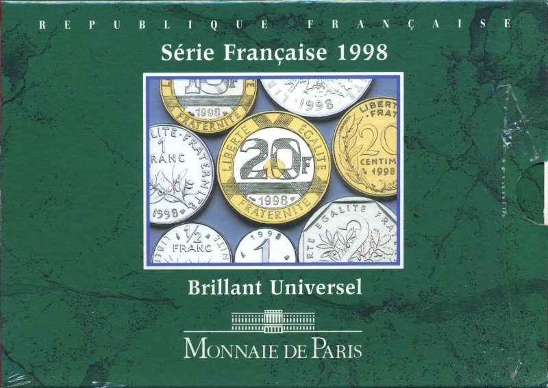 ESTERE - FRANCIA - Quinta Repubblica (1959) - Serie 1998 Kr. MS14 NI-OT In confe...