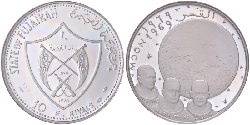 ESTERE - FUJAIRAH - Muhammad bin Hamad al-Sharqi (1952-1974) - 10 Riyals 1970 - ...