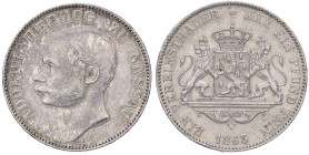 ESTERE - GERMANIA - NASSAU - Adolf (1839-1866) - Tallero 1863 Kr. 79 AG Colpetti
BB-SPL