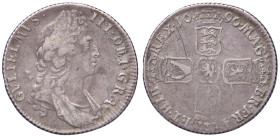 ESTERE - GRAN BRETAGNA - Guglielmo III (1694-1702) - Scellino 1696 AG
qBB