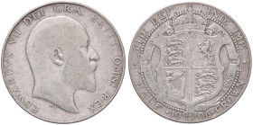 ESTERE - GRAN BRETAGNA - Edoardo VII (1901-1910) - Mezza corona 1906 Kr. 802 AG
MB+/qBB