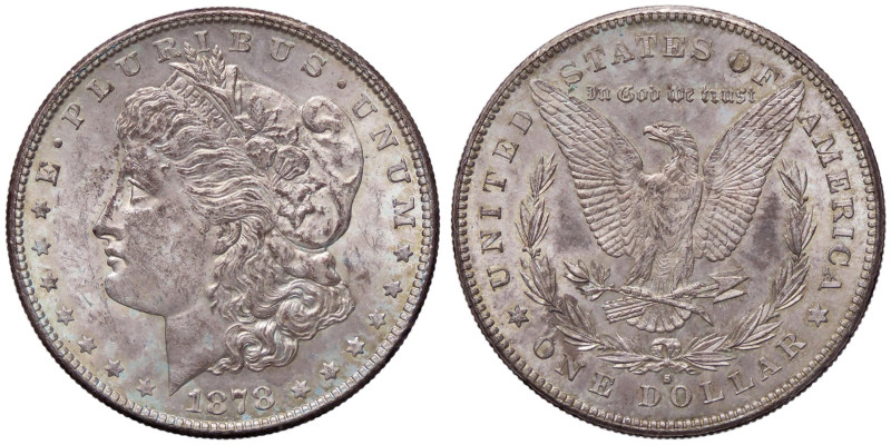 ESTERE - U.S.A. - Dollaro 1878 S - Morgan Kr. 110 AG
qFDC