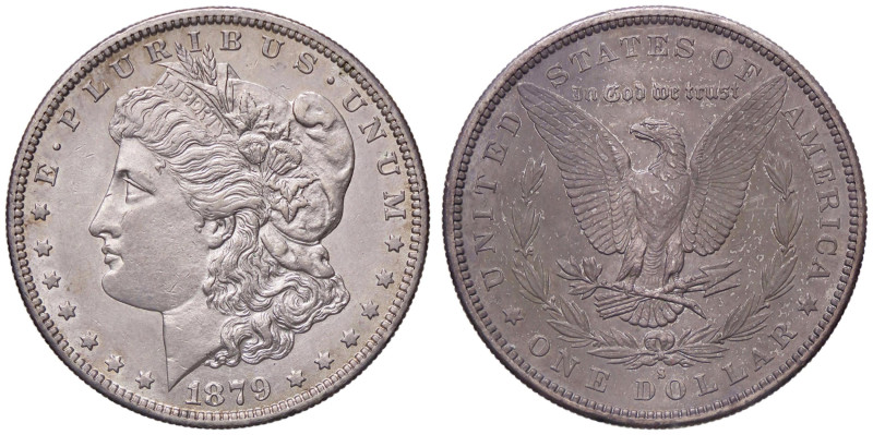 ESTERE - U.S.A. - Dollaro 1879 S - Morgan Kr. 110 AG
bello SPL