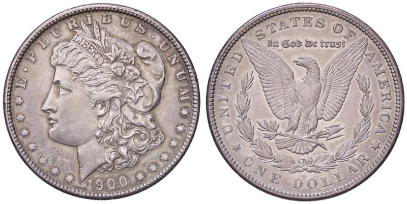 ESTERE - U.S.A. - Dollaro 1900 - Morgan Kr. 110 AG
qSPL