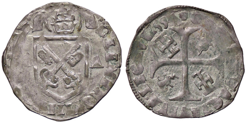 ZECCHE ITALIANE - AVIGNONE - Clemente VIII (1592-1605) - Dozzina 1594 Ser. 405/a...