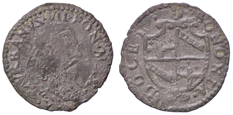 ZECCHE ITALIANE - BOLOGNA - Urbano VII (1590) - Sesino CNI 5; Munt. 3 RR (MI g. ...