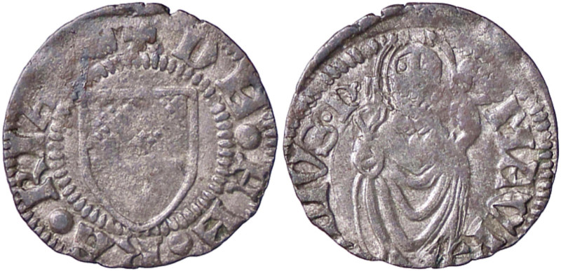 ZECCHE ITALIANE - FERRARA - Leonello D'Este (1441-1450) - Quattrino CNI 7/13; MI...