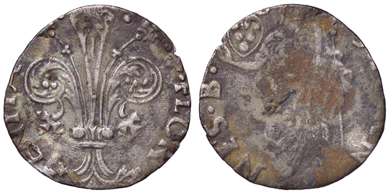 ZECCHE ITALIANE - FIRENZE - Repubblica (1189-1532) - Grosso da 6 soldi Bern. 330...