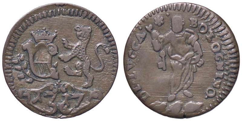 ZECCHE ITALIANE - LUCCA - Repubblica (1369-1799) - Bolognino 1717 CNI 746; MIR 2...