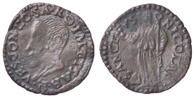 ZECCHE ITALIANE - SABBIONETA - Vespasiano Gonzaga (1541-1591) - Sesino CNI 46/50; MIR 933/1 NC (MI g. 0,77)
qBB