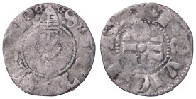 ZECCHE ITALIANE - SULMONA - Carlo III d'AngiÃ² Durazzo (1382-1386) - Bolognino MIR 772 (Tipo) RR (AG g. 0,73) Leggenda al D/ retrograda
MB