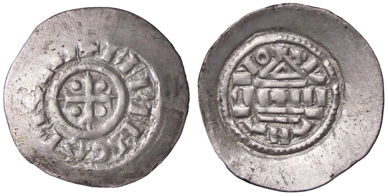 ZECCHE ITALIANE - VENEZIA - Berengario I (914-924) - Denaro scodellato MEC 1020 ...