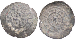 ZECCHE ITALIANE - VENEZIA - Enrico IV o V di Franconia (1056-1106) - Denaro scodellato Mont. 16/19; Pao.1 R (MI g. 0,46)
MB