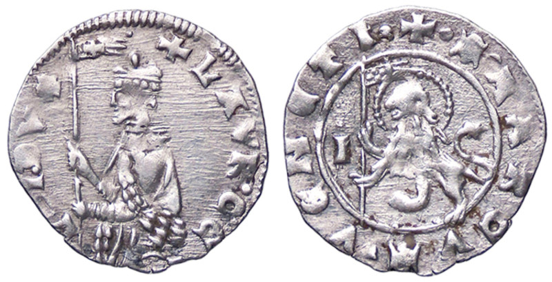 ZECCHE ITALIANE - VENEZIA - Lorenzo Celsi (1361-1365) - Soldino Pao. 2 (AG g. 0,...