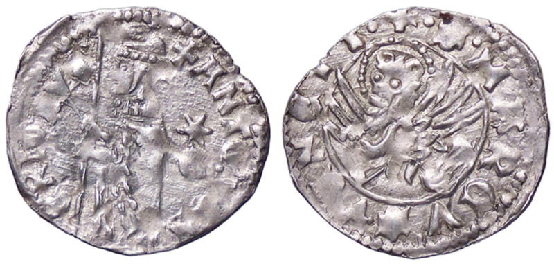 ZECCHE ITALIANE - VENEZIA - Antonio Venier (1382-1400) - Soldino Pao. 5 (AG g. 0...