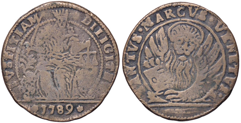 ZECCHE ITALIANE - VENEZIA - Monetazione anonima - Lirazza da 30 soldi 1789 Pao. ...